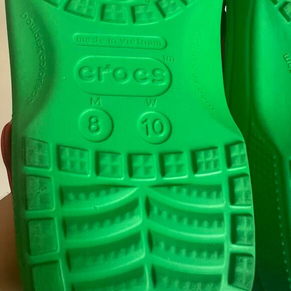 Crocs Classic Disney Mickey & Friends Christmas Slip On Clog Size 10 - Picture 10 of 13